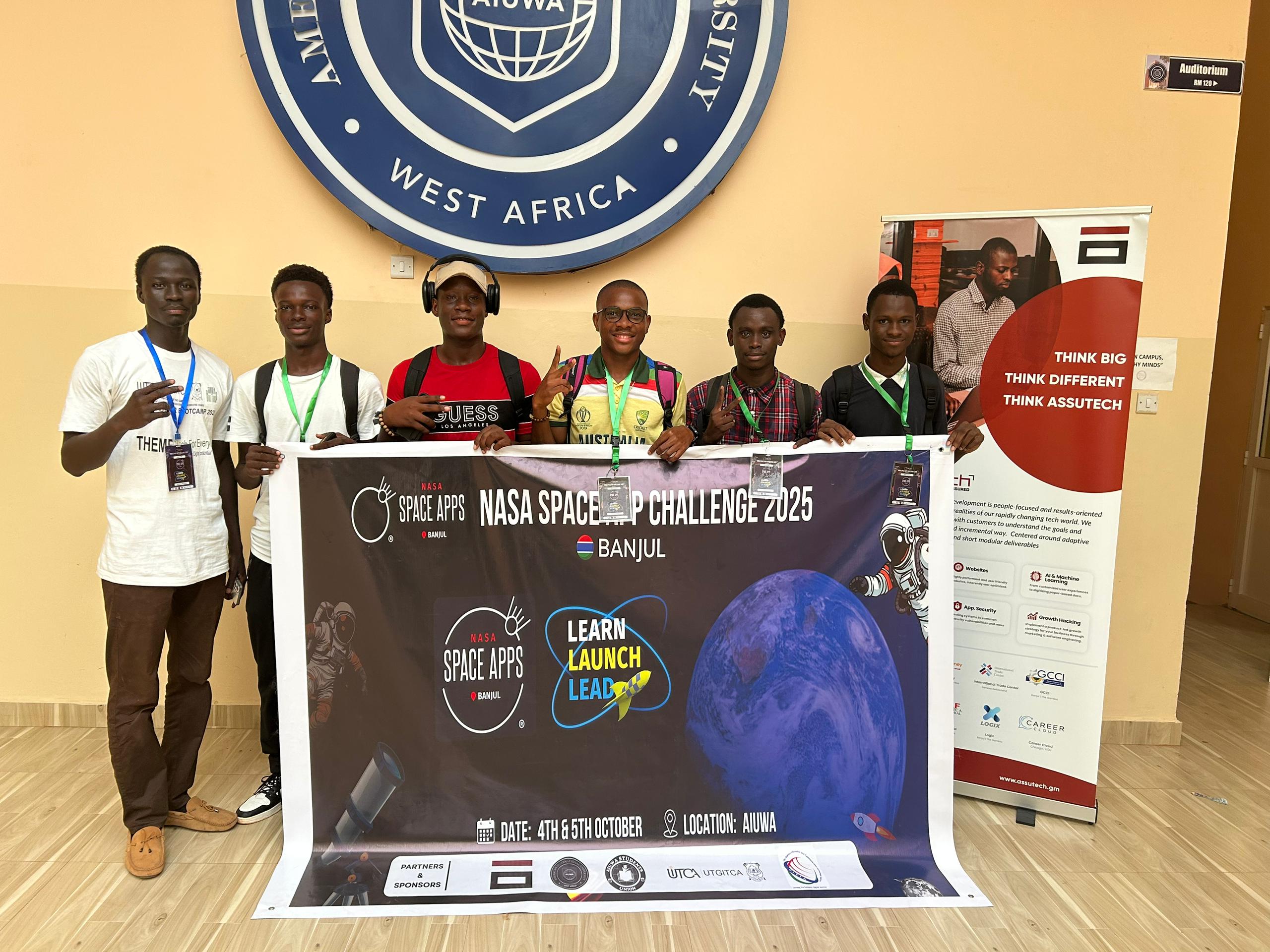 We Won the NASA Space Apps Banjul Hackathon